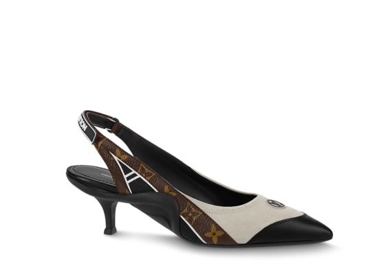 Sale: Look chic on the go with Louis Vuitton's Archlight Slingback Pump for Women.