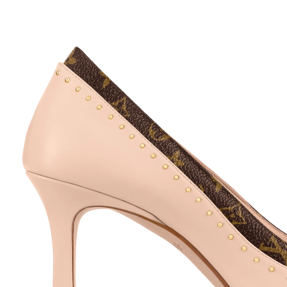 Refresh Your Look with Nude Pink Louis Vuitton Signature Pump