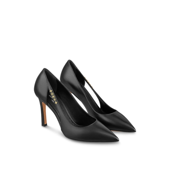 Women's Louis Vuitton Signature Pump Black - Outlet Sale