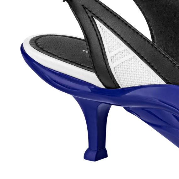 LV Women's Archlight Slingback Pump White & Blue - Brand New.
