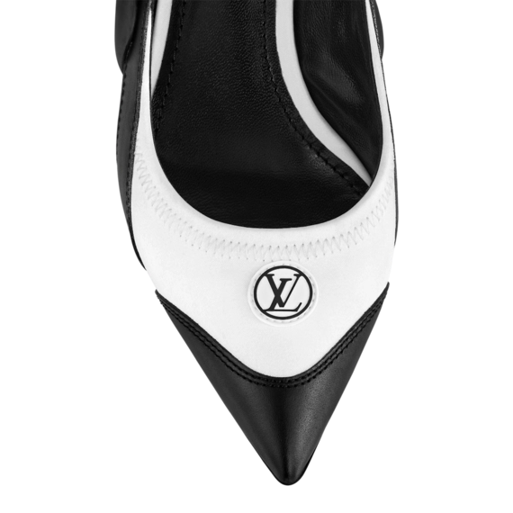 Louis Vuitton Archlight Slingback Pump White - Look Great Now - Original & New