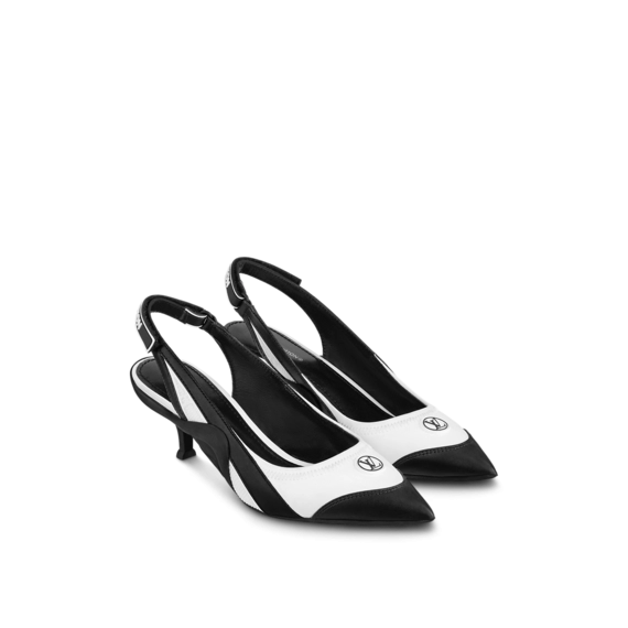 New Louis Vuitton Archlight Slingback Pump White - Get Yours Now