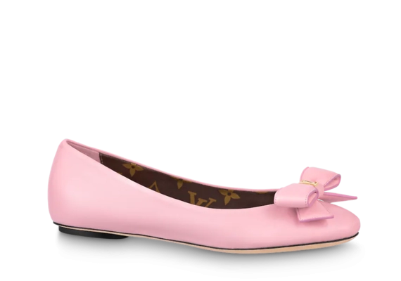 Louis Vuitton Popi Flat Ballerina Rose Clair Pink Sale Women