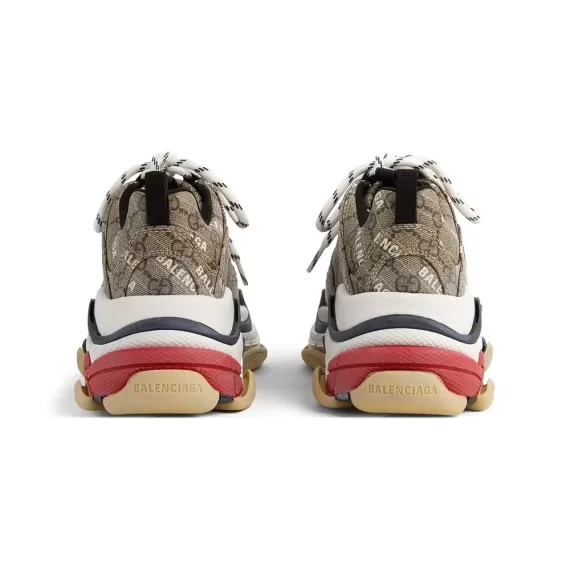 Buy Outlet Original - The Hacker Project Triple S Women's Beige from Gucci & Balenciaga