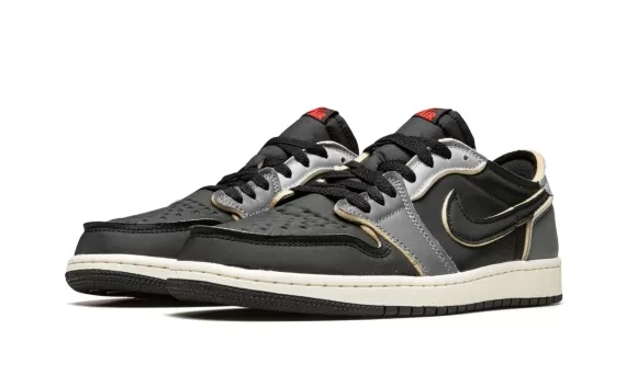 Get Women's Air Jordan 1 Low OG EX - Dark Smoke Grey at Great Prices