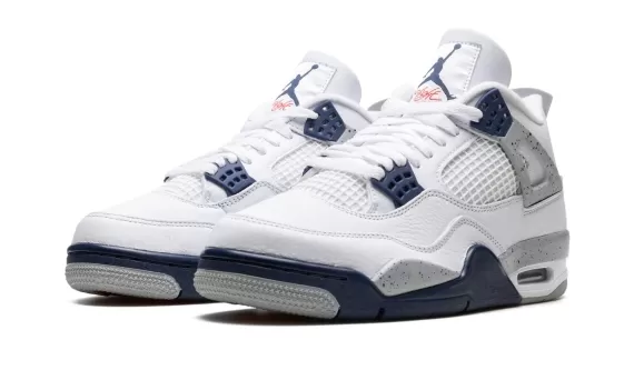 Get the New, Original Air Jordan 4 for Men in Midnight Navy