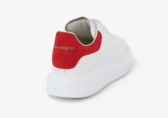 Make a Bold Statement - Alexander McQueen Sale - Oversized Sneaker in Lust Red!