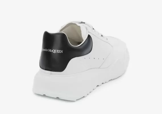 Save on Sale Prices for Alexander McQueen Trainers in White & Black Women's Styles!