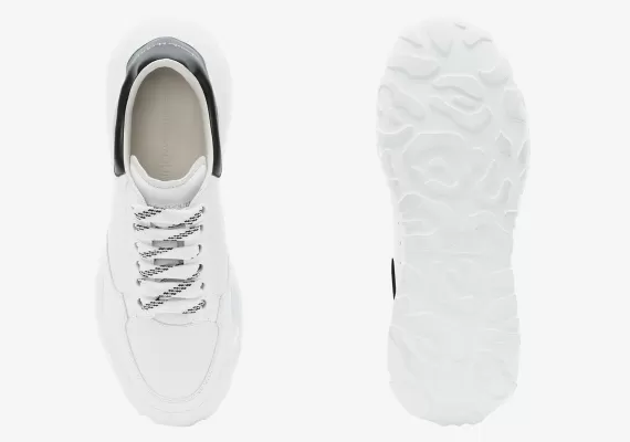 Don't Miss Out - Buy Women's Alexander McQueen Trainer White & Black at Outlet Prices!