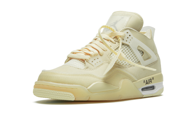 Time to Treat Yourself - Check Out the Air Jordan 4 SP Off-White - Sail Now.