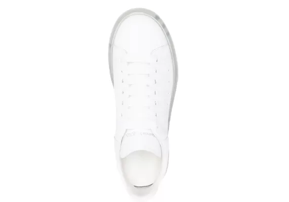 Men's white Alexander McQueen Transparent Oversized Sole - On Sale Now!