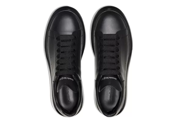 Alexander McQueen Transparent Oversized Sole Black