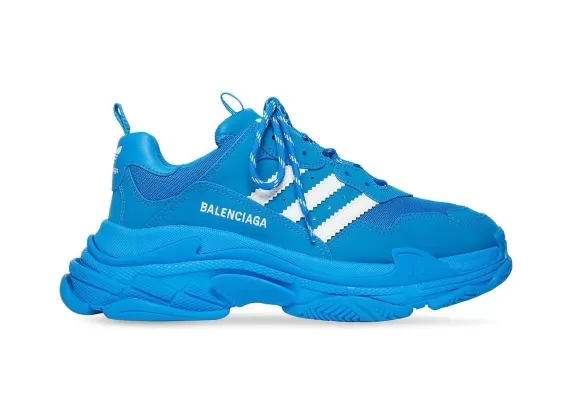 Balenciaga x Adidas Triple S sneakers Blue/white