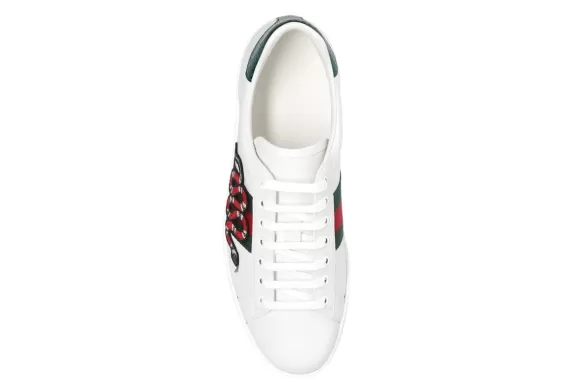 Get Gucci Ace Women's Sneakers at Outlet Prices - Featuring an Original Patch