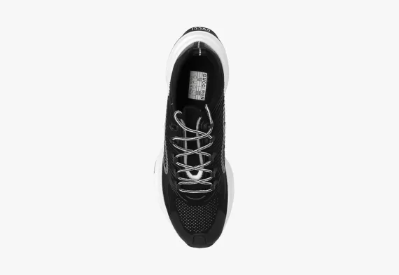 Get the Authentic Women's Gucci Run Lace-up Sneakers Black/White On Sale Now