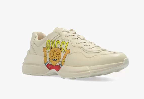 Gucci x Pablo Delcielo Rhyton Cream sneakers