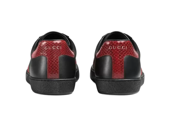 Gucci Ace embroidered sneakers Black