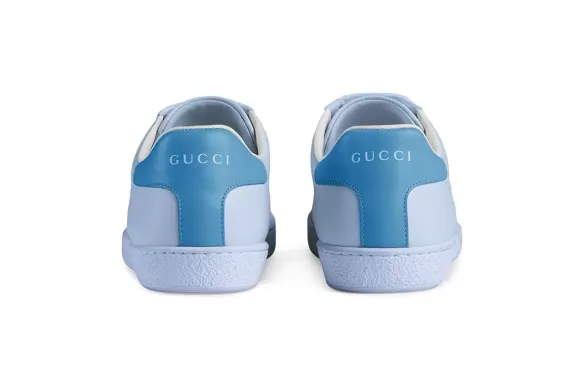 Buy Outlet Sale - Low-top Sneakers Interlocking G Gucci Ace - Blue for Women