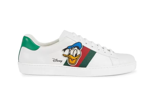 Women's Outlet Gucci x Disney Donald Duck Ace Sneakers