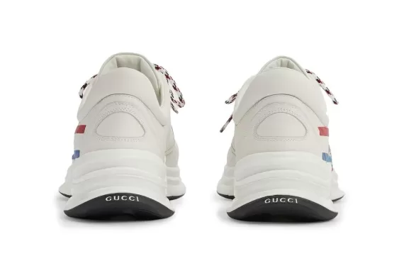 Gucci Run low-top sneakers - Logo Print Red/white/blue