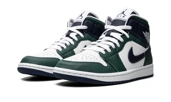 New! WMNS Air Jordan 1 Mid SE - Noble Green