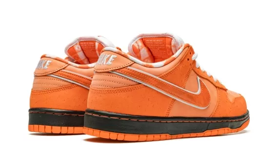 Fresh Men's Orange Lobster Nike SB Dunk Low Concepts from Original Outlet