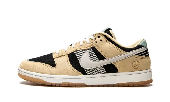 Shop men's Nike Dunk Low SE - Rooted In Peace outlet sale!