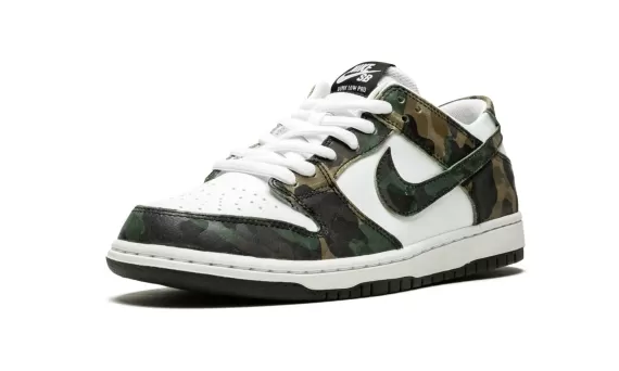 Mens' Nike SB Zoom Dunk Low Pro - Camo Shoes Outlet Store