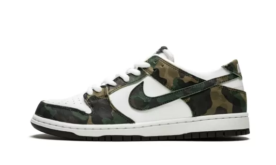 Buy Nike SB Zoom Dunk Low Pro - Camo Men's Original Shoes