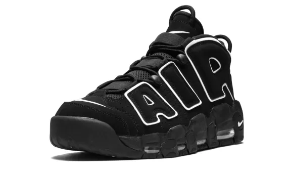 New 2016 Nike Air More Uptempo Release Black Women Shoes on Sale Now!