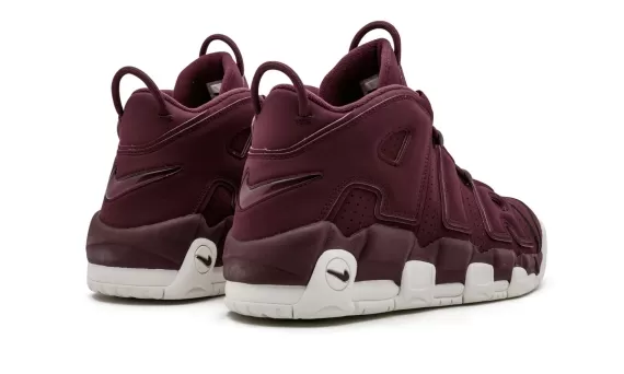 Sale on Nike Air More Uptempo 96 QS Night Maroon/Night Maroon-Sail Women's Shoes.