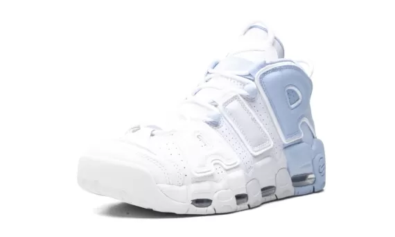 Get Men's Nike Air More Uptempo, Sky Blue Now