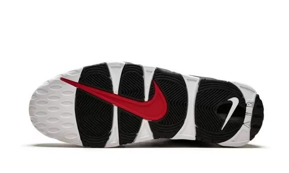 Women's Nike Air More Uptempo - Bulls White/Black-University Red Outlet Buy Now
