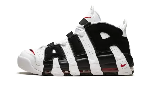 Buy Nike Air More Uptempo for Women - Bulls White/Black-University Red Outlet Sale