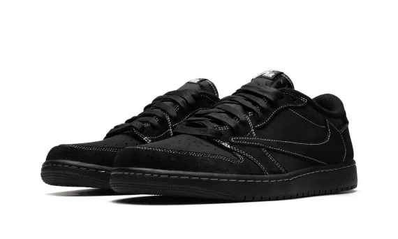 Sale on Air Jordan 1 Low OG TS - Travis Scott - Black Phantom for Women