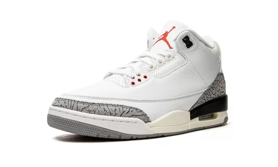 Men's Shoes: Pick Up Air Jordan 3 White Cement Reimagined Now!