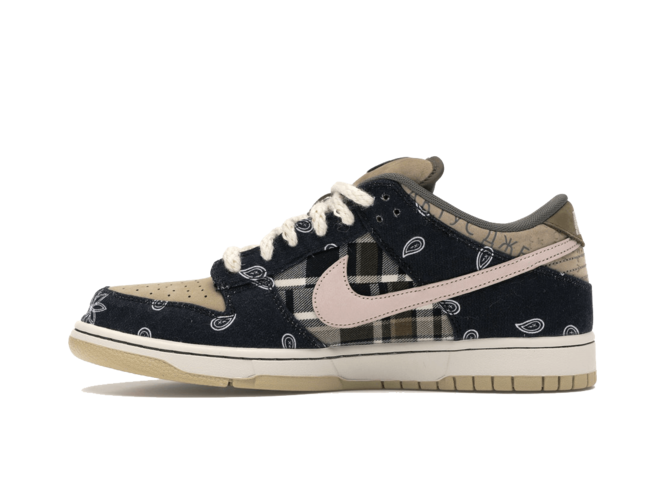 Women Outlet Sale on the Original Nike SB Dunk Low Travis Scott.