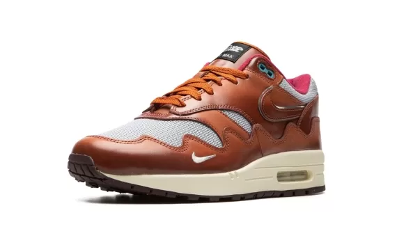 Women's Nike AIR MAX 1 Patta - Dark Russet Is On Sale Now!