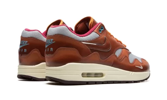 Save on New Nike AIR MAX 1 Patta - Dark Russet for Men at Sale Prices