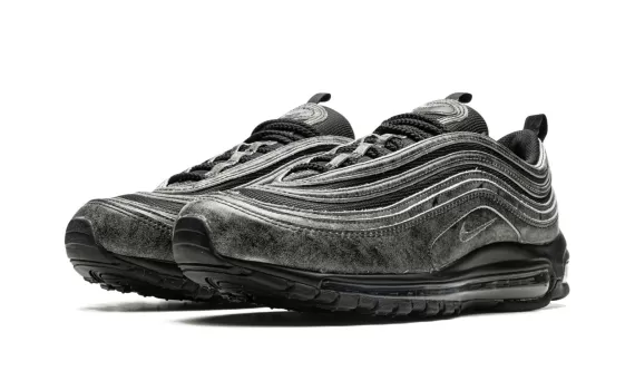 Shop New Mens' Nike Air Max 97 Comme des Garcons - Glacier Grey