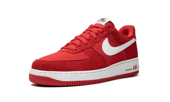 Original Nike Air Force 1 Low - Game Red/White for Women