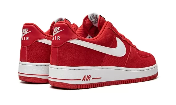 Women's Nike Air Force 1 Low in Game Red/White
