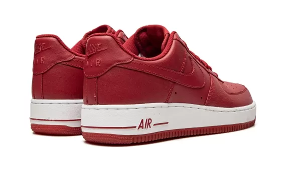 Kick up your style with Nike Air Force 1 Low '07 Varsity Red for Women