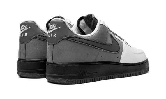 Shop Women's Nike Air Force 1 Low '07 - White/Flint Grey-Cool Grey-Black.