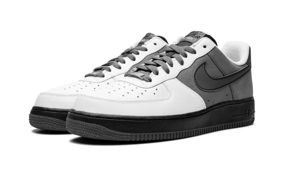 Scarpe Women's Nike Air Force 1 Low '07 - White/Flint Grey-Cool Grey-Black.