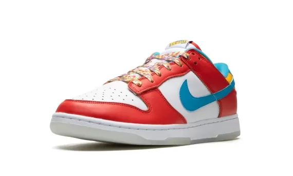 Find Original Men's Nike Dunk Low LeBron James Fruity Pebbles at Outlet--Buy Now!