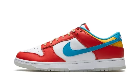 Buy Men's Nike Dunk Low LeBron James Fruity Pebbles Outlet Original