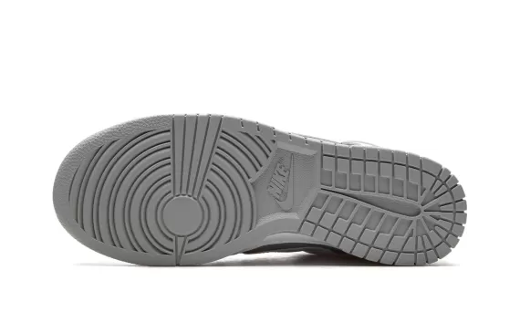 Sale - Get the Classic Nike Dunk Low - White / Grey Women's Sneaker!