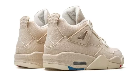 Find Your Women's Air Jordan 4 - Canvas at the Outlet Now