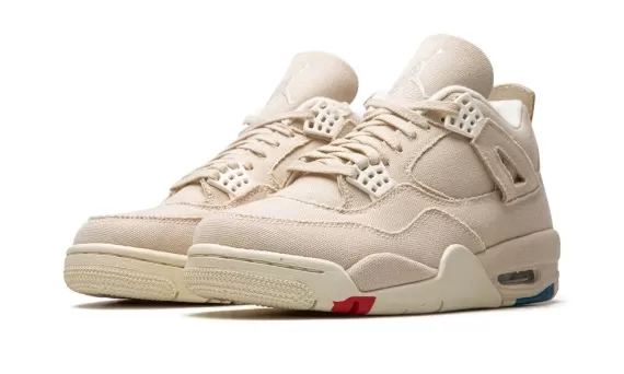 Women's Air Jordan 4 - Canvas - Get Yours Today